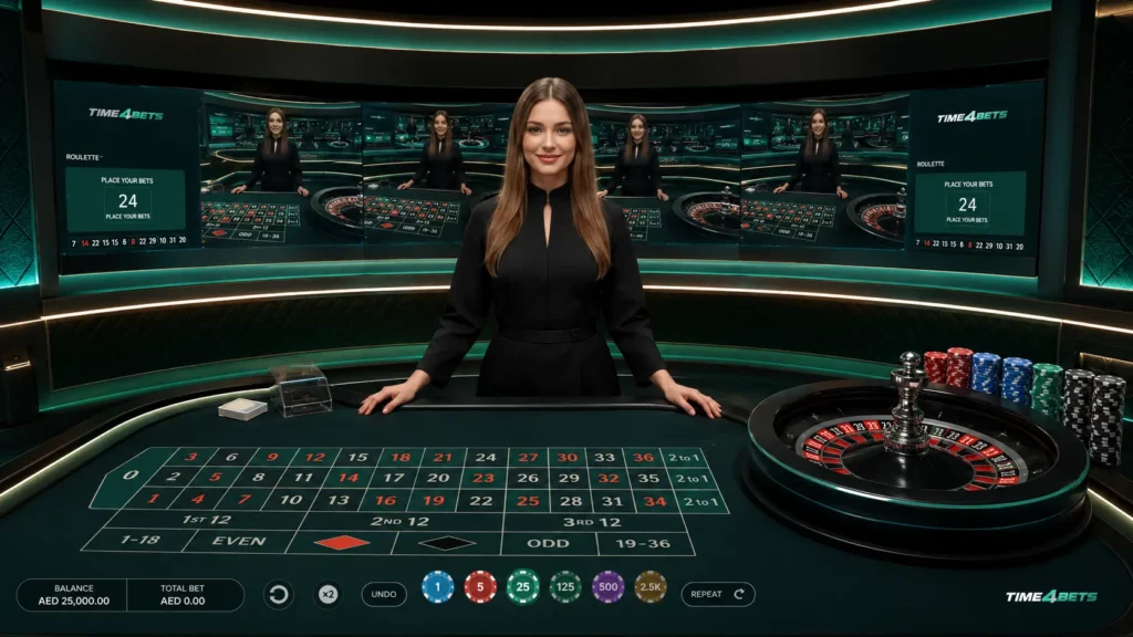 Dealer in the Live Casino